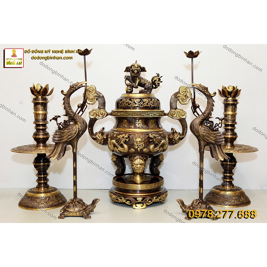 Bộ ngũ sự đỉnh rồng 2 công nghệ màu tím