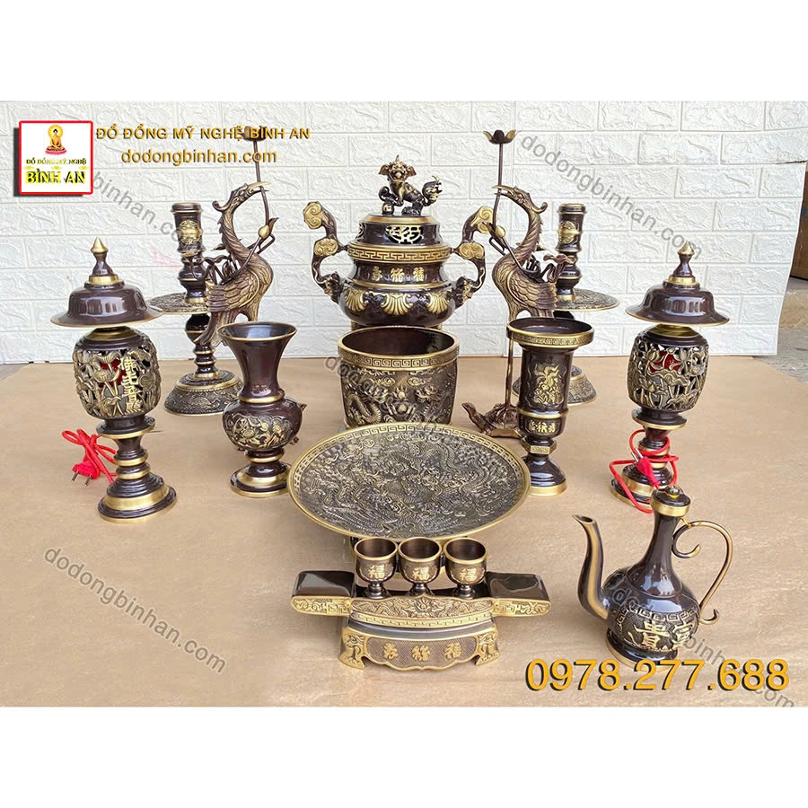 Cách Bày Đỉnh Đồng Trên Bàn Thờ