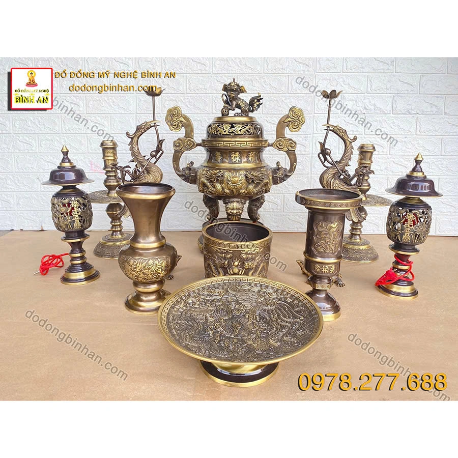 Cách Bày Đỉnh Đồng Trên Bàn Thờ