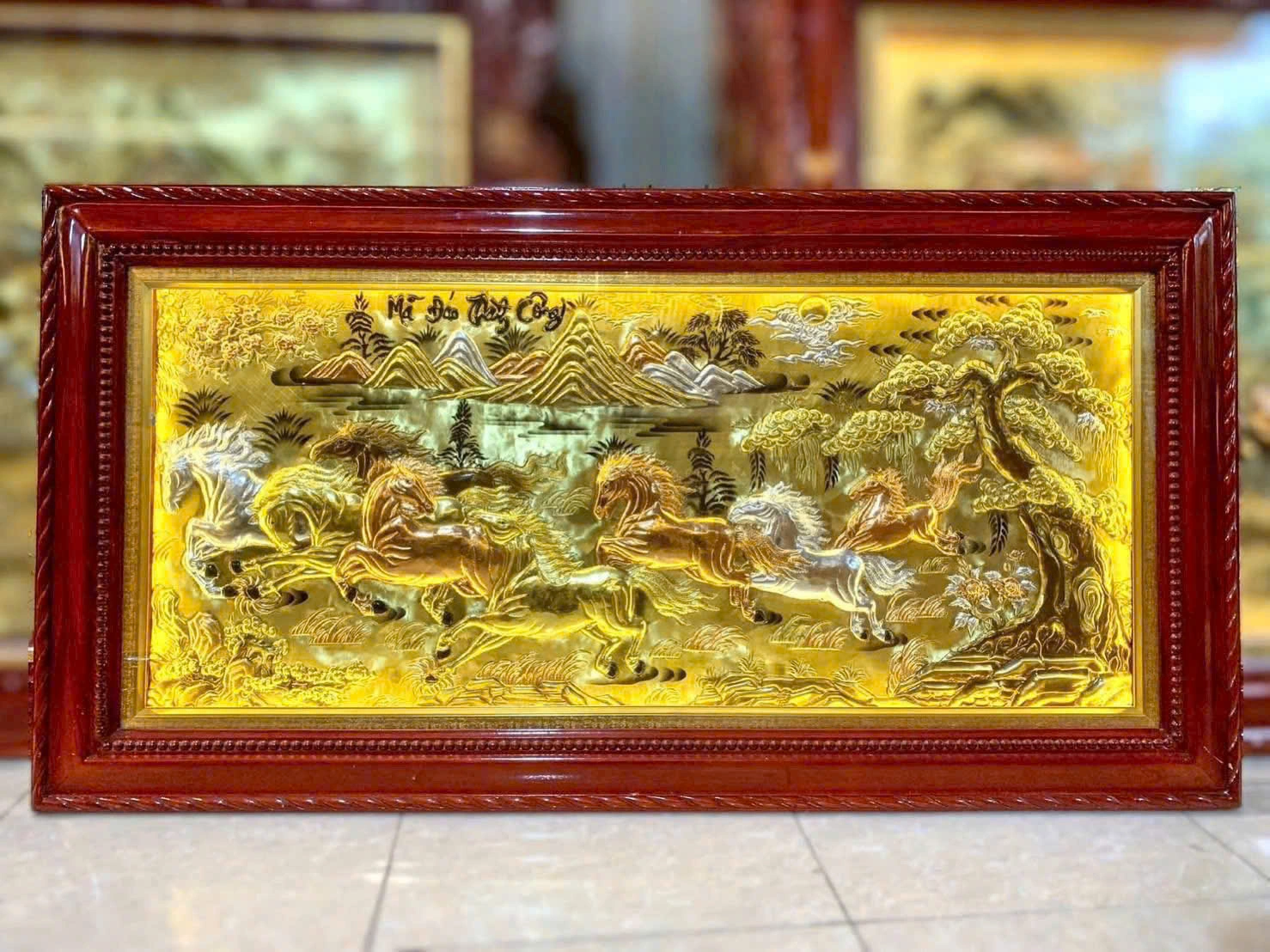 Tranh Mã Đáo Thành Công Đẹp Nhất