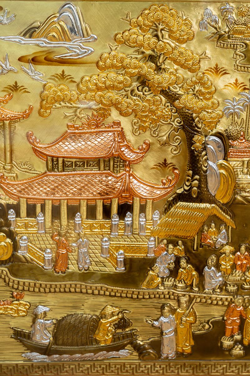 Tranh Đồng Cội Nguồn Quê Hương Tại Hà Nội