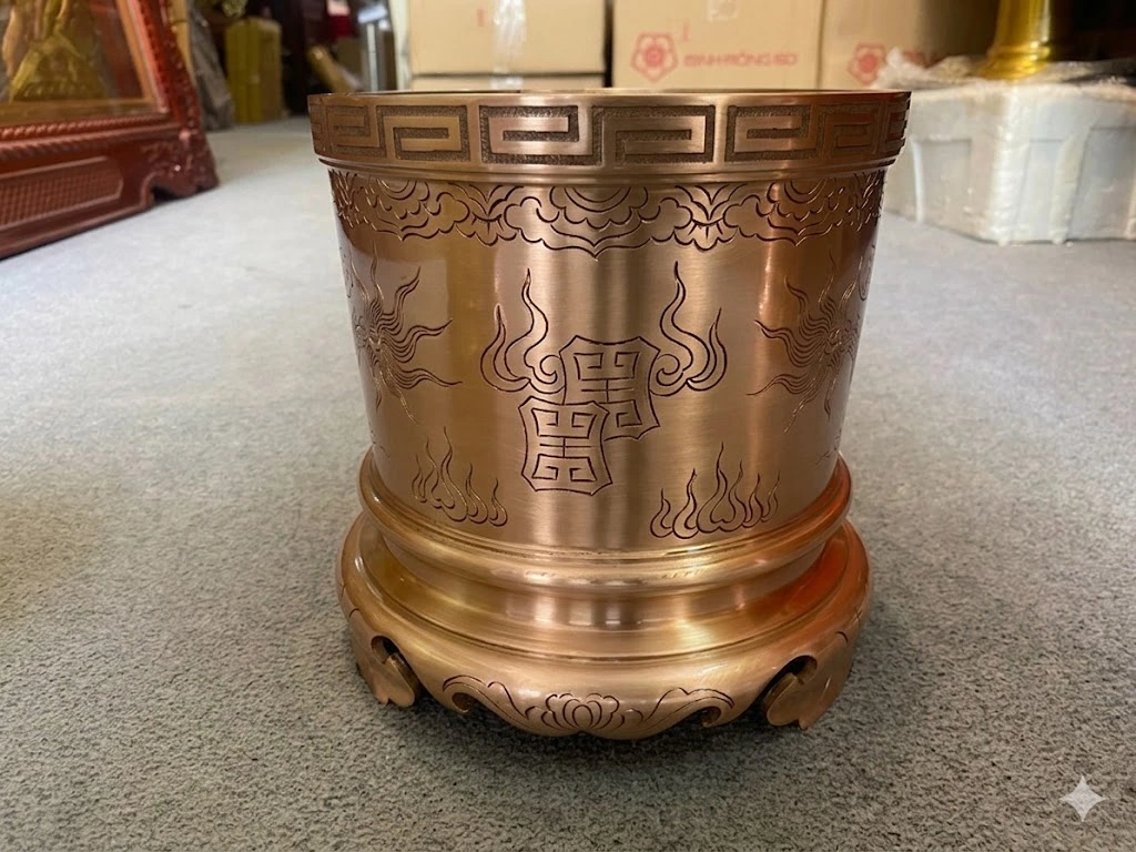 Bát Hương Đồng Đỏ
