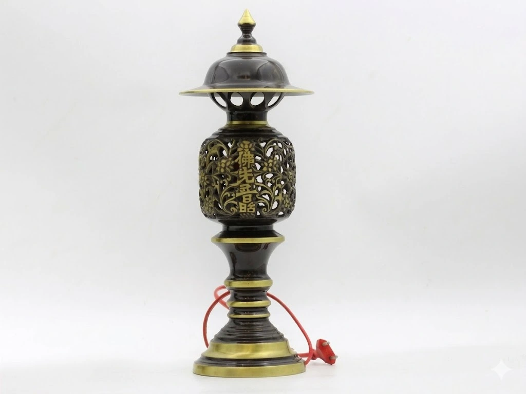Đèn Thờ Bằng Đồng Thờ Gia Tiên