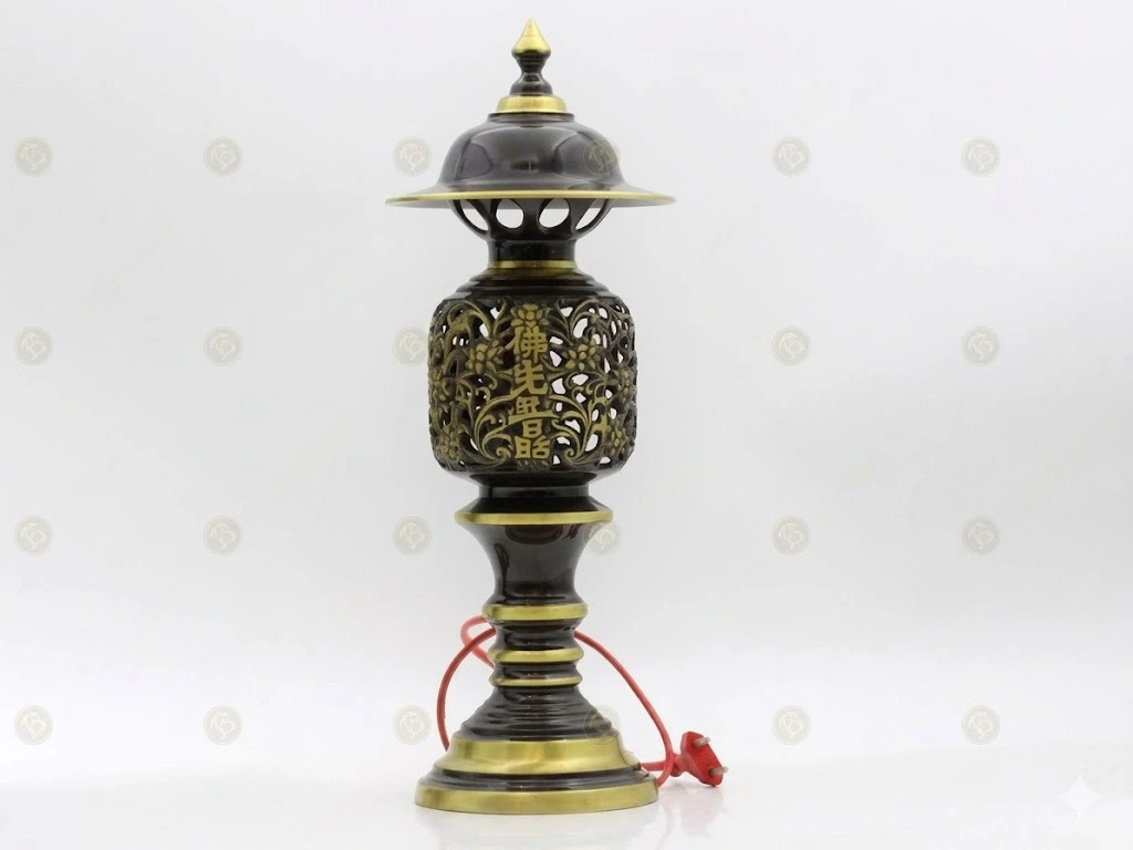 Đèn Thờ Bằng Đồng Thờ Gia Tiên