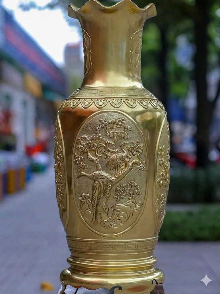 Giá Lọ Hoa Bằng Đồng Đẹp 2026