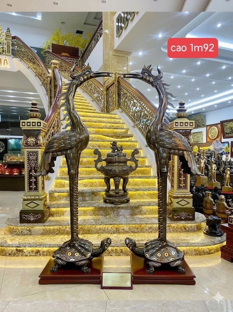 Hạc Đồng Mỹ Nghệ Đồ Đồng Đại Bái