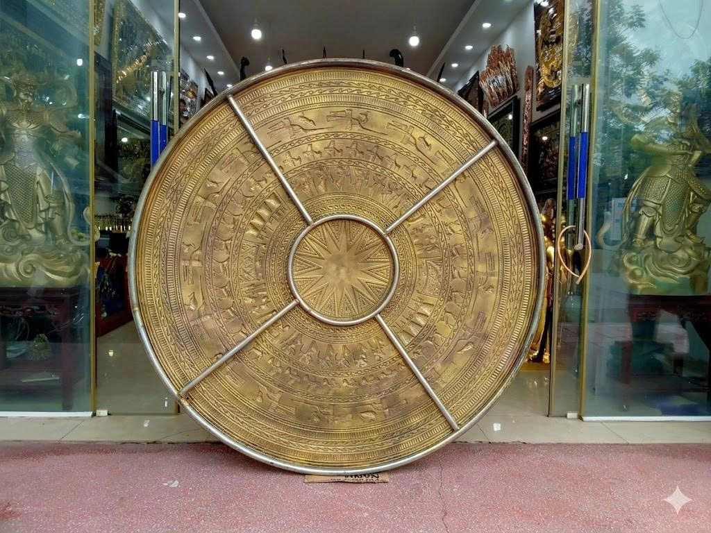 Mặt Trống Đồng Đại Bái