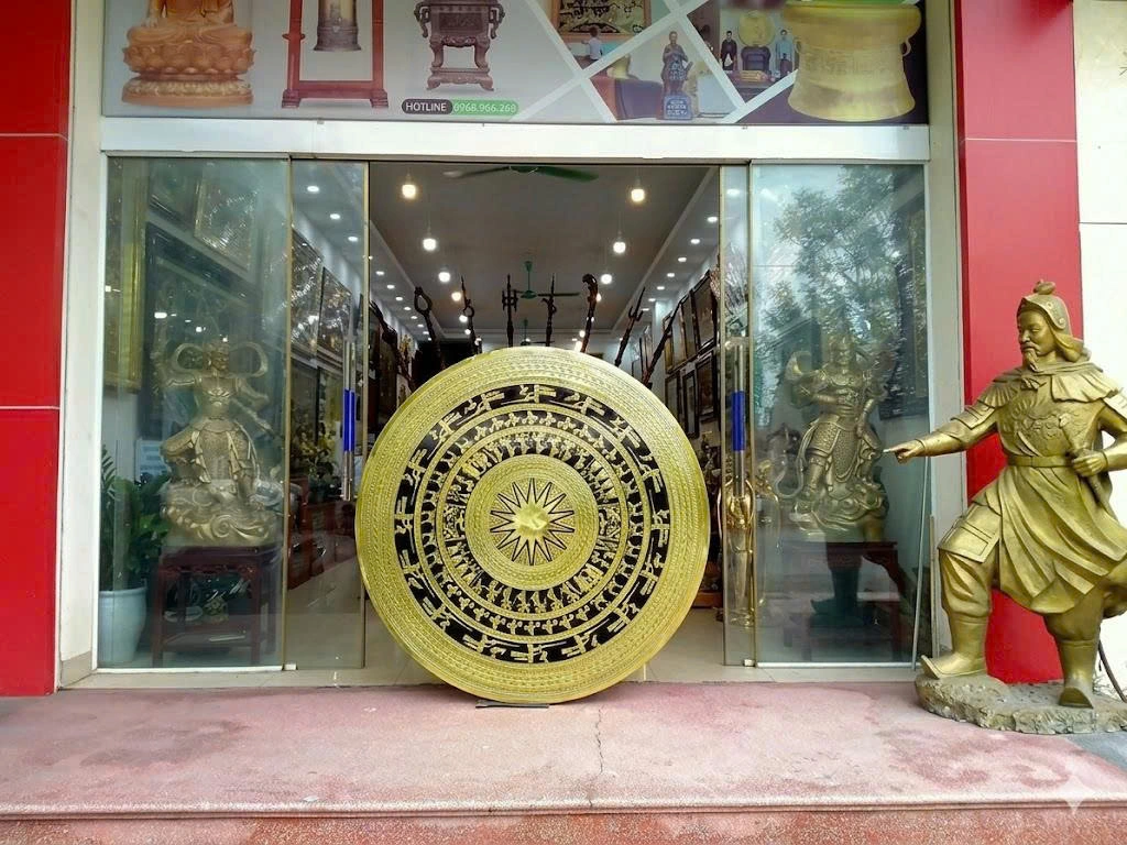 Mặt Trống Đồng Đại Bái