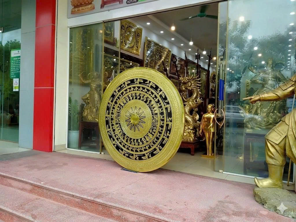 Mặt Trống Đồng Đại Bái