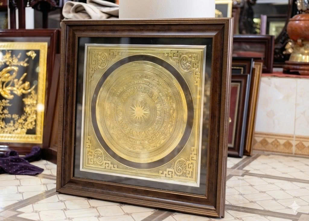 Mặt Trống Đồng Lưu Niệm Cao Cấp