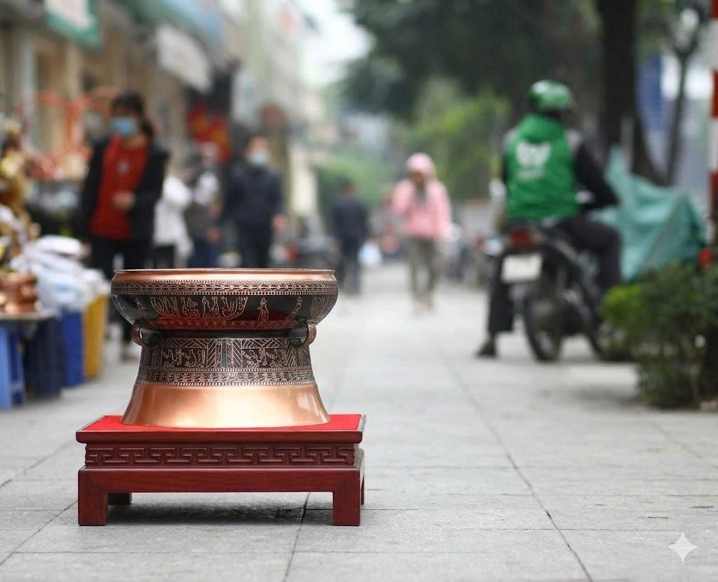 Mô Hình Trống Đồng Quà Tặng Cao Cấp