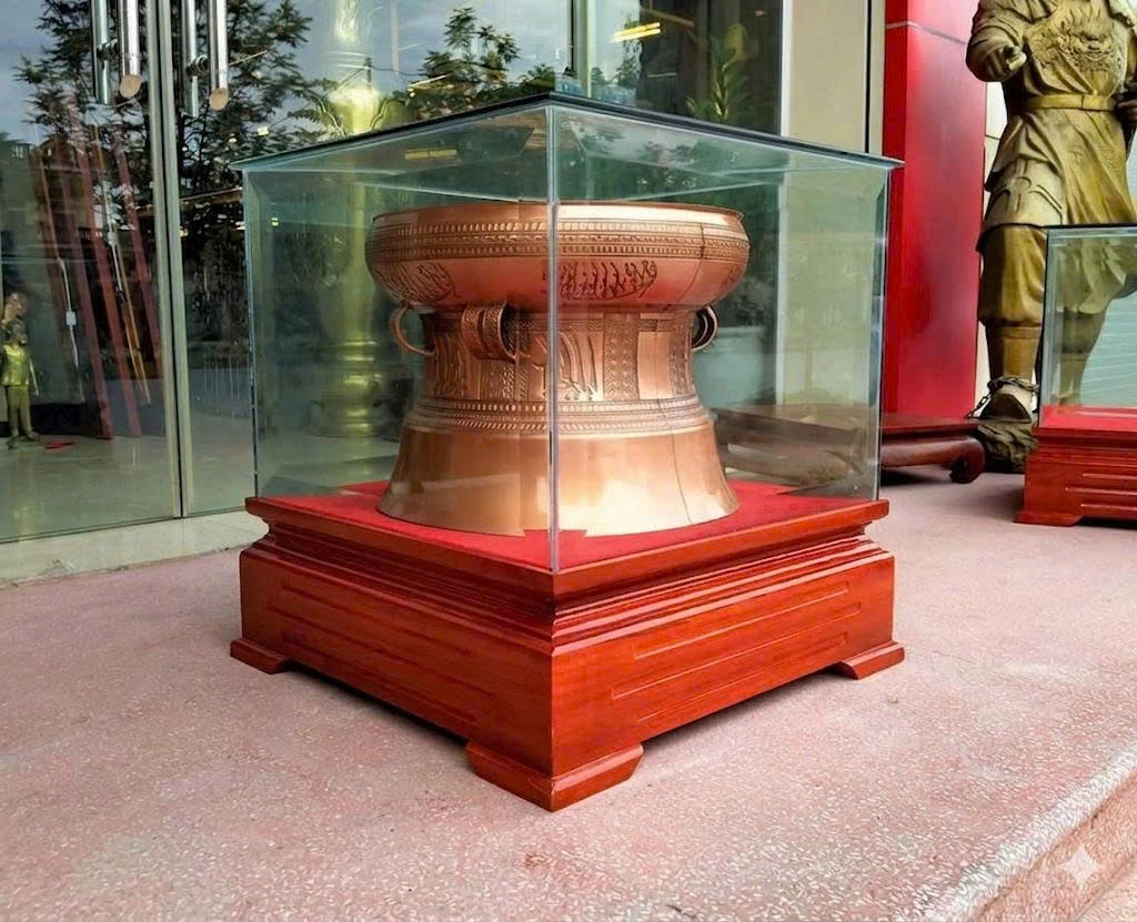 Trống Đồng Ngọc Lũ Đúc Thủ Công