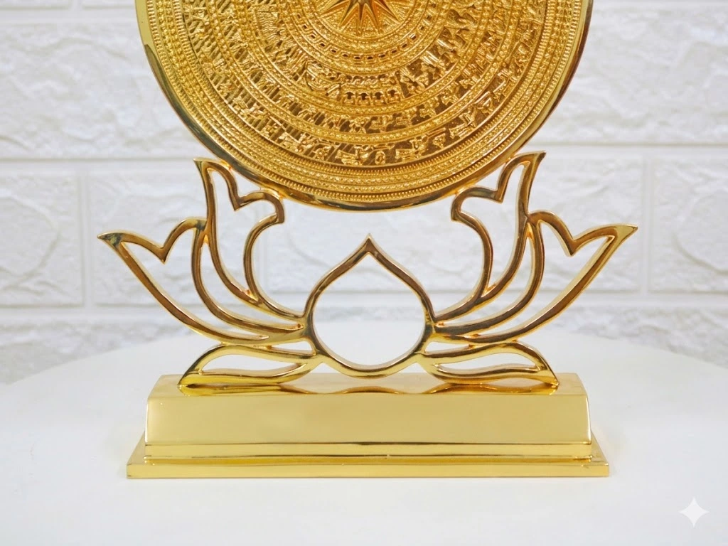 Trống Đồng Hoa Sen