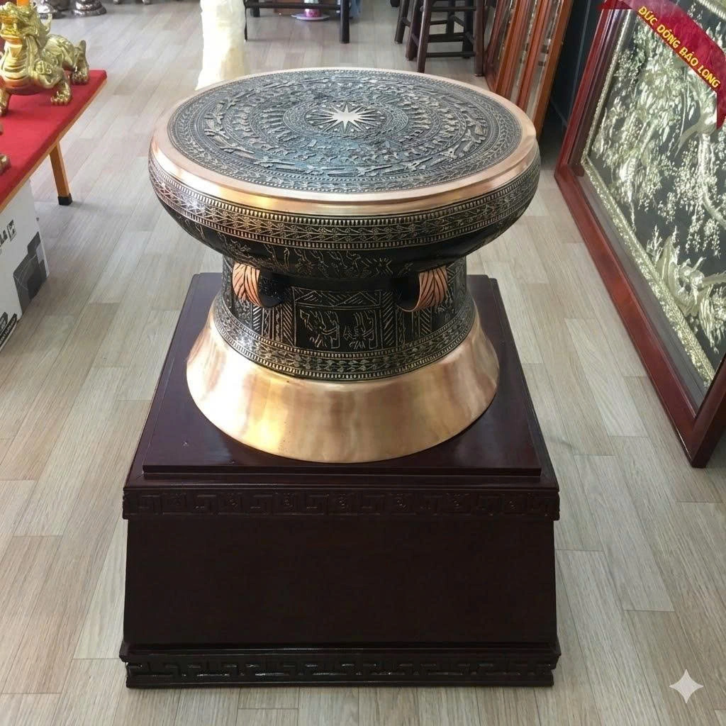 Mua Mô Hình Trống Đồng Đông Sơn Cao Cấp
