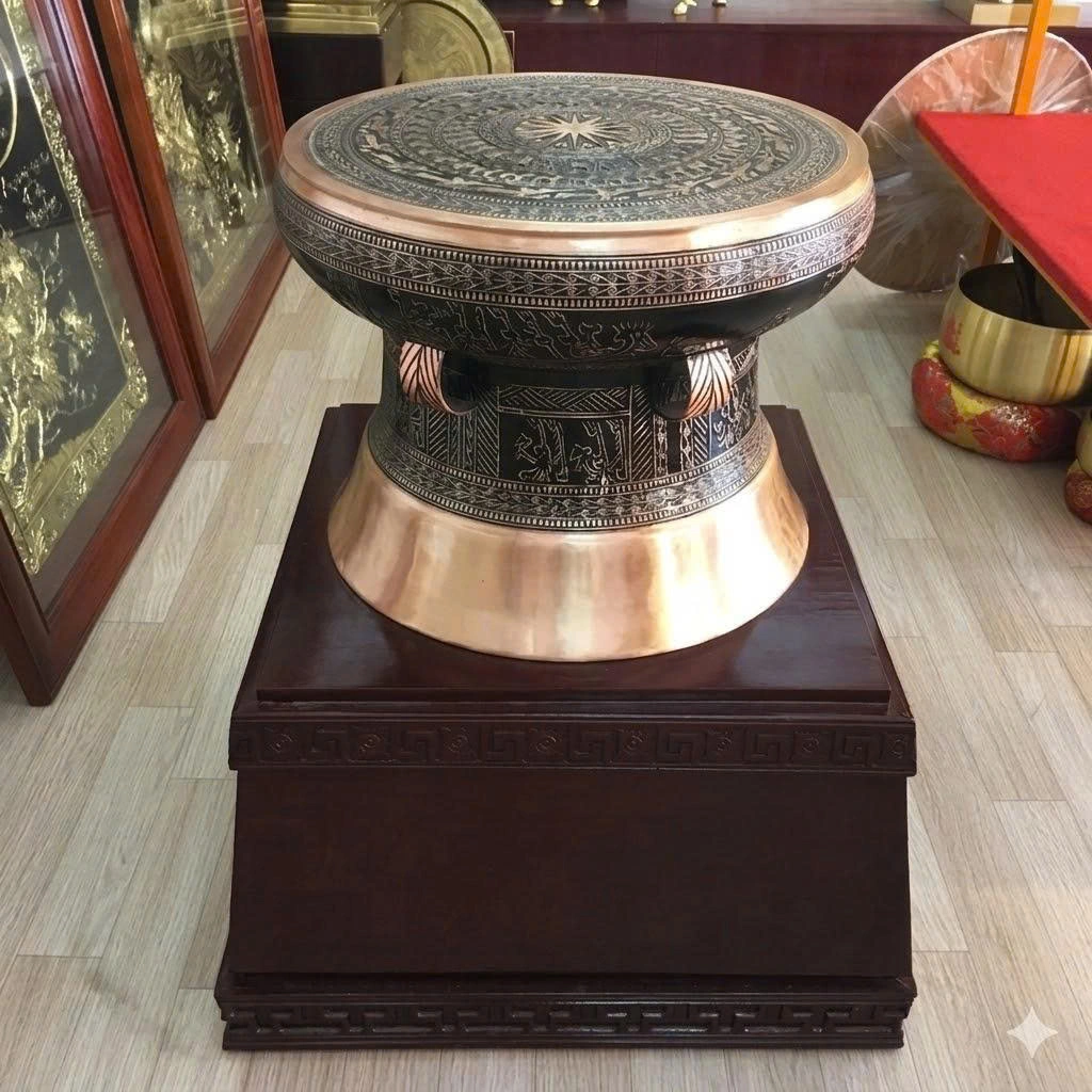 Mua Mô Hình Trống Đồng Đông Sơn Cao Cấp