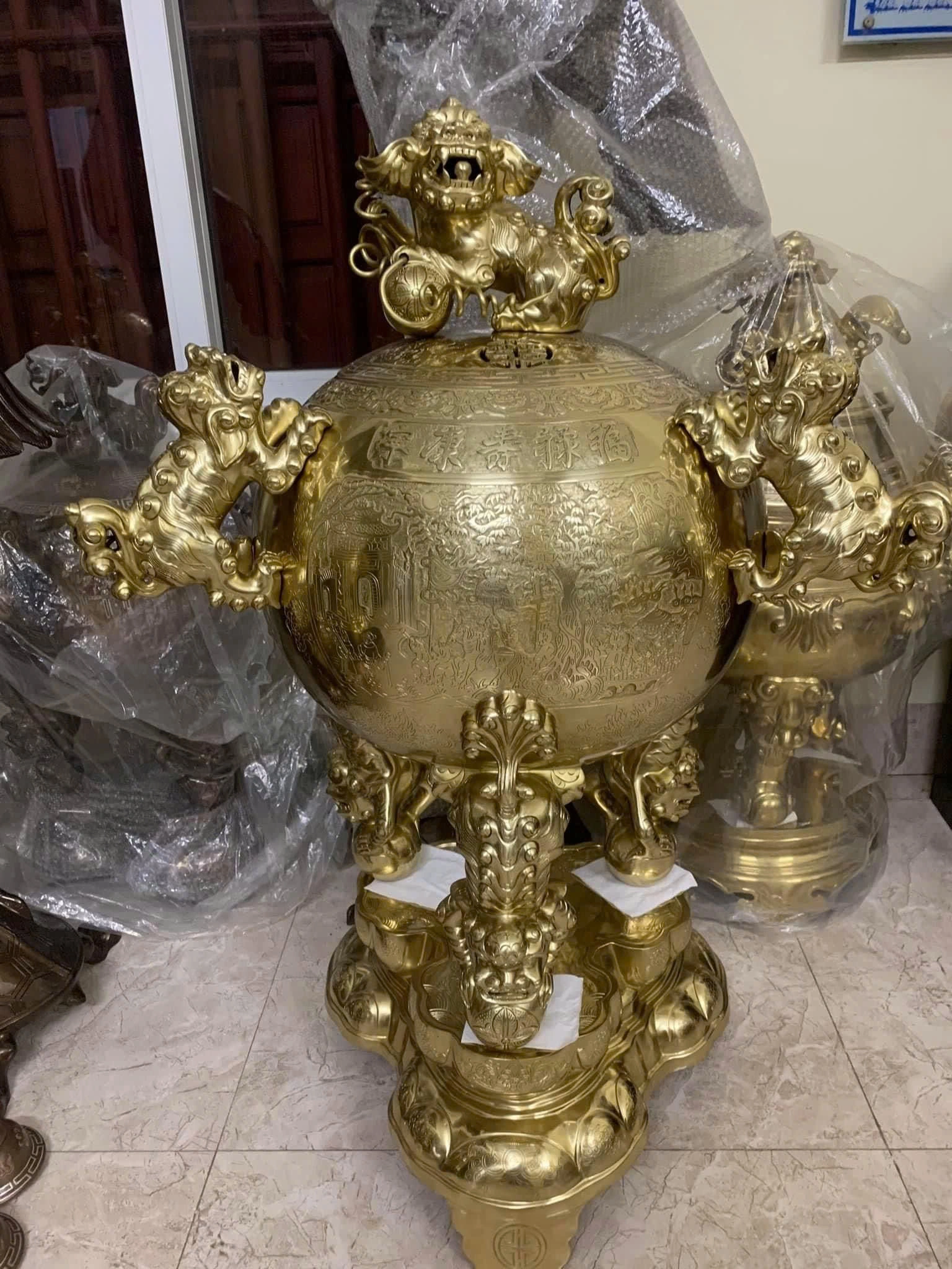 Đỉnh Thất Lân Vờn Cầu Đồng Cát Tút