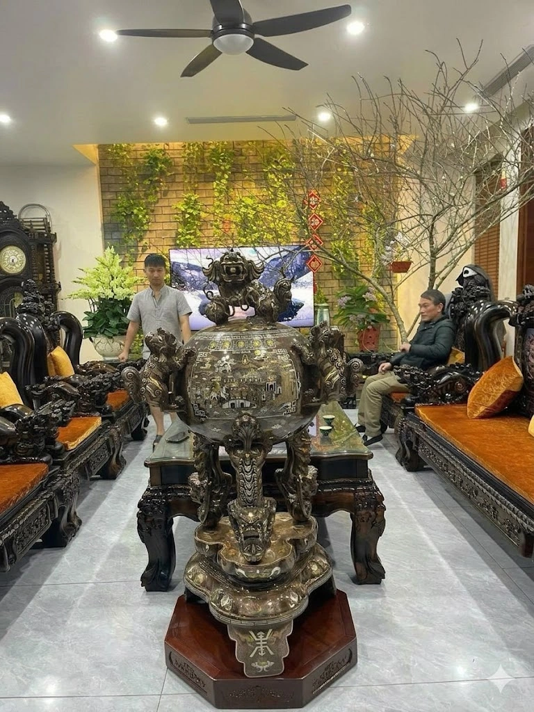 Đỉnh Đồng Thất Lân Vờn Cầu Đẹp 2026: