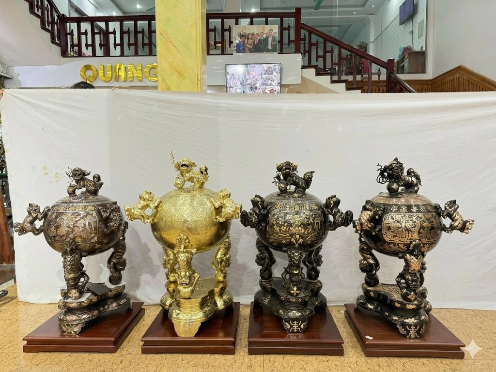 Top 10 Mẫu Đỉnh Thất Lân Vờn Cầu Đẹp 2026