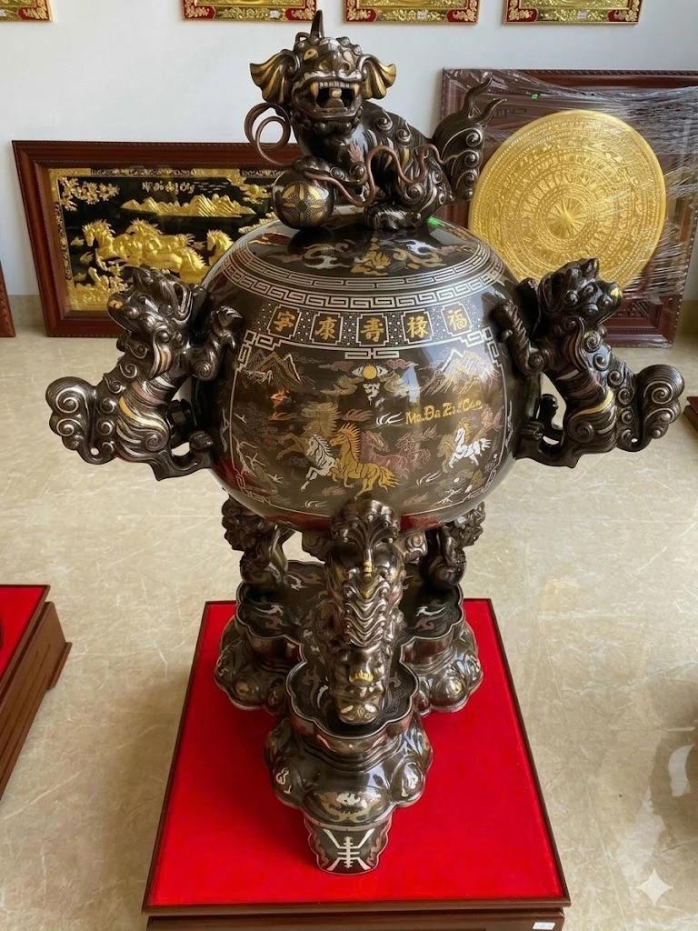 Mua Đỉnh Thất Lân Vờn Cầu Đại Bái