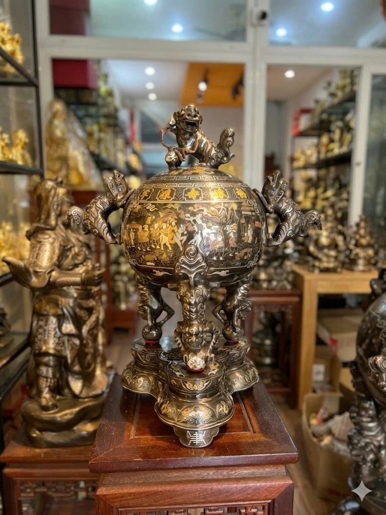 Bán Đỉnh Cầu Thất Lân Ngũ Sắc Cao Cấp
