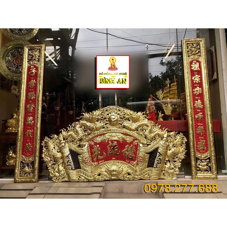 Mua Hoành Phi Câu Đối Bằng Đồng