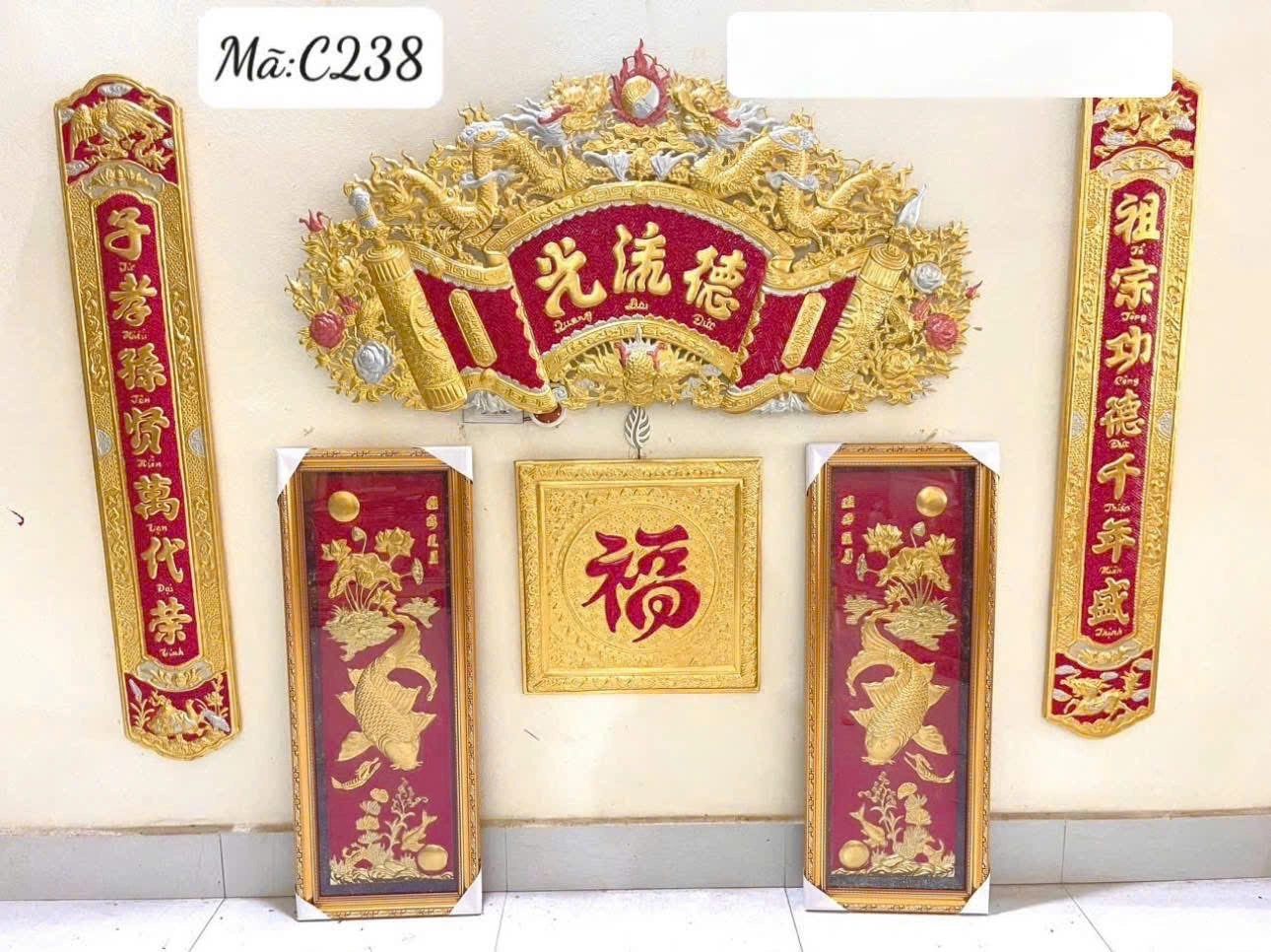 Hoành Phi Câu Đối Thờ Gia Tiên
