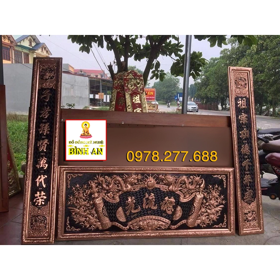 Mua Đại Tự Câu Đối Bằng Đồng