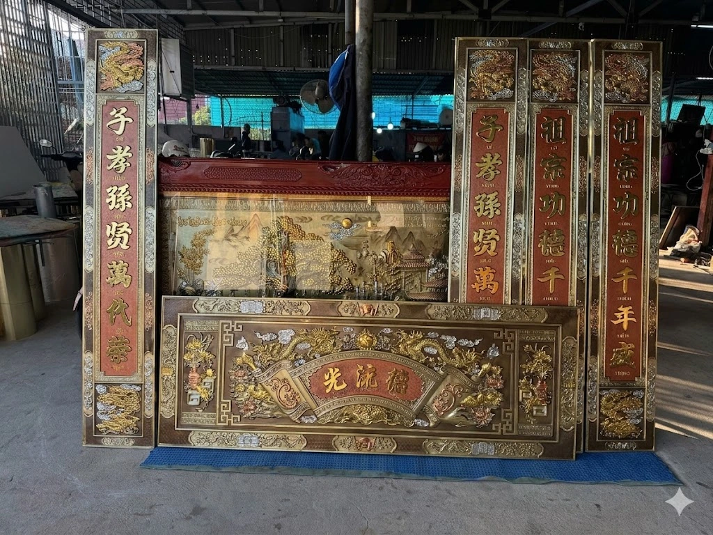 Báo Giá Đại Tự Câu Đối Bằng Đồng