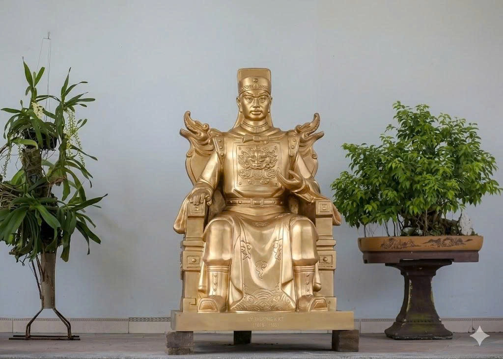 Tượng Lý Thường Kiệt Bằng Đồng