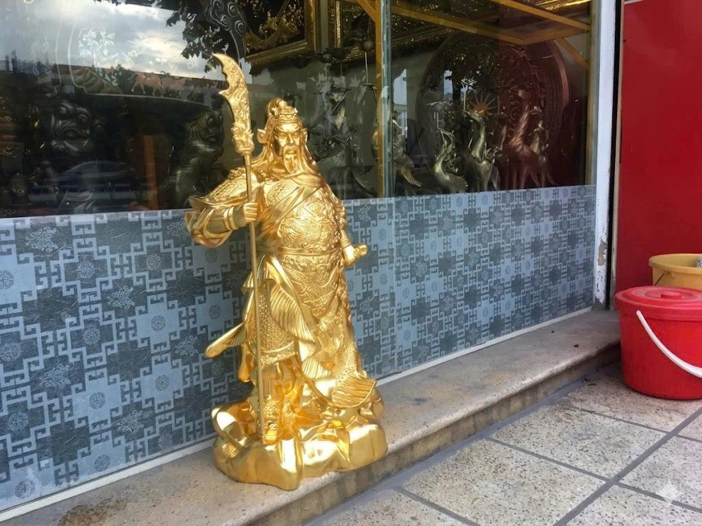 Tượng Quan Công Bằng Đồng Catut Đẹp