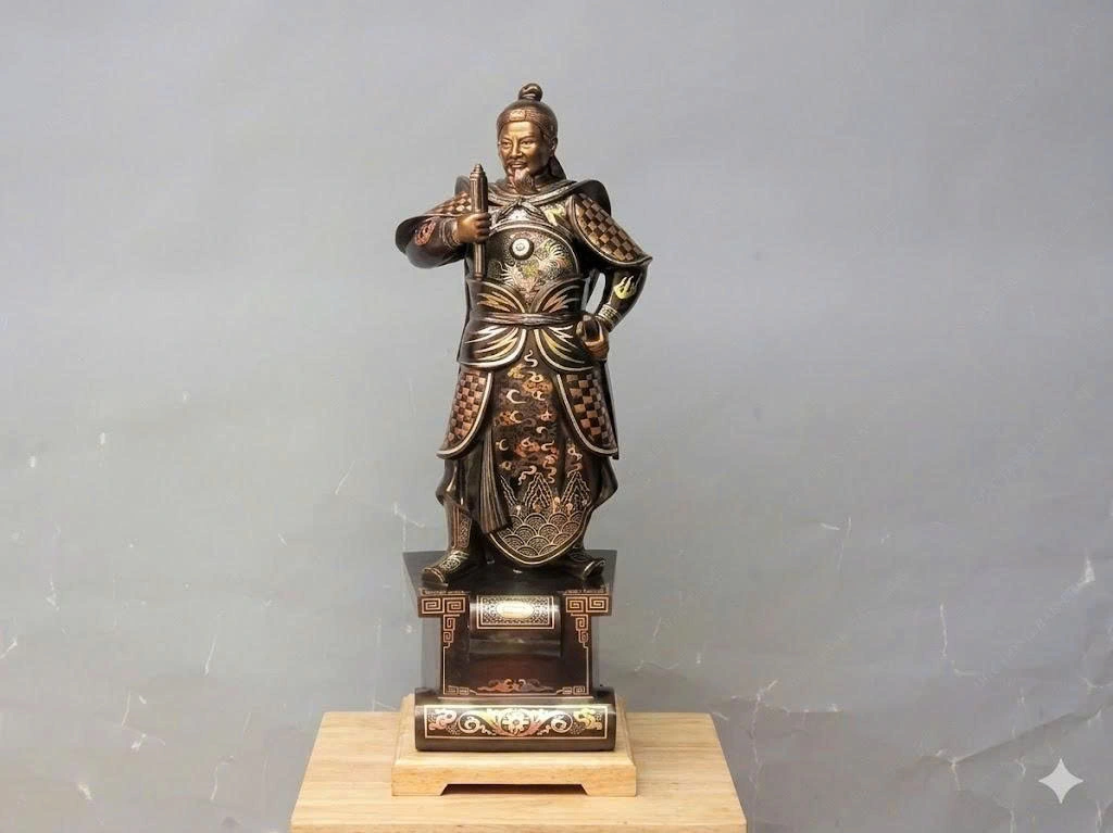 Tượng Trần Quốc Tuấn Bằng Đồng