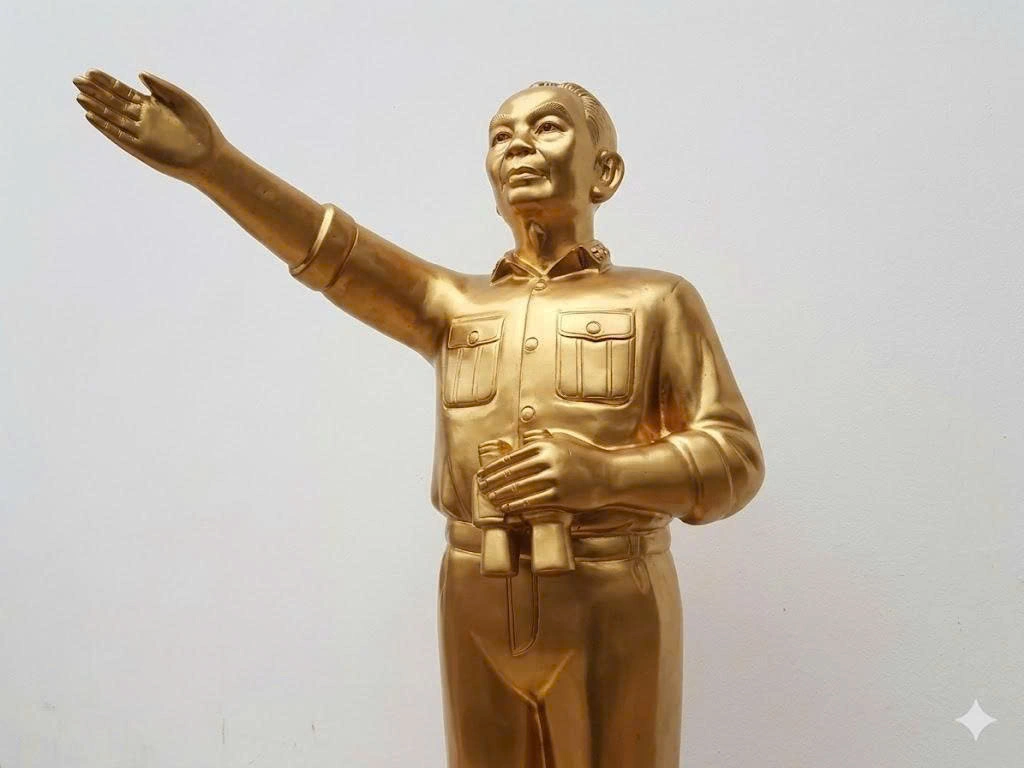 Tượng Chân Dung Võ Nguyên Giáp Bằng Đồng