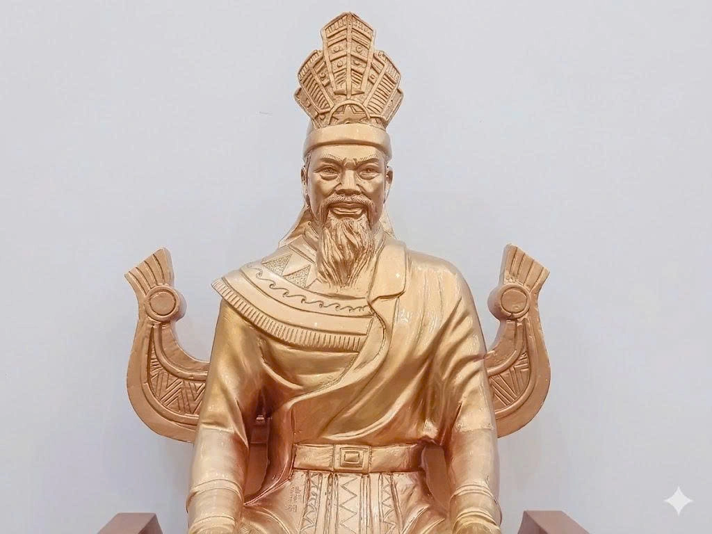 Tượng Vua Hùng Bằng Đồng
