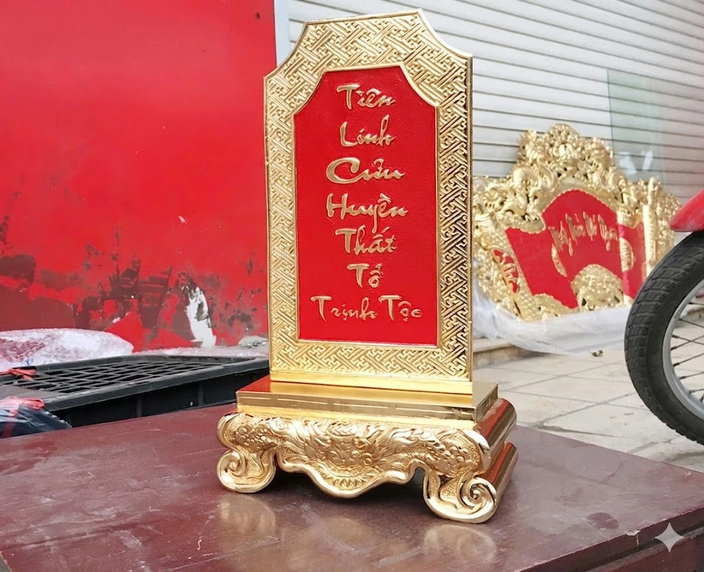 Nhận làm bài vị thờ theo yêu cầu