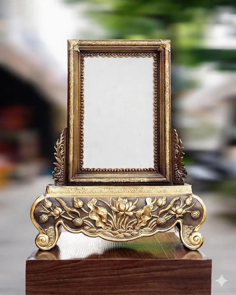 Địa Chỉ Mua Khung Ảnh Thờ Bằng Đồng Đẹp Tại Xưởng