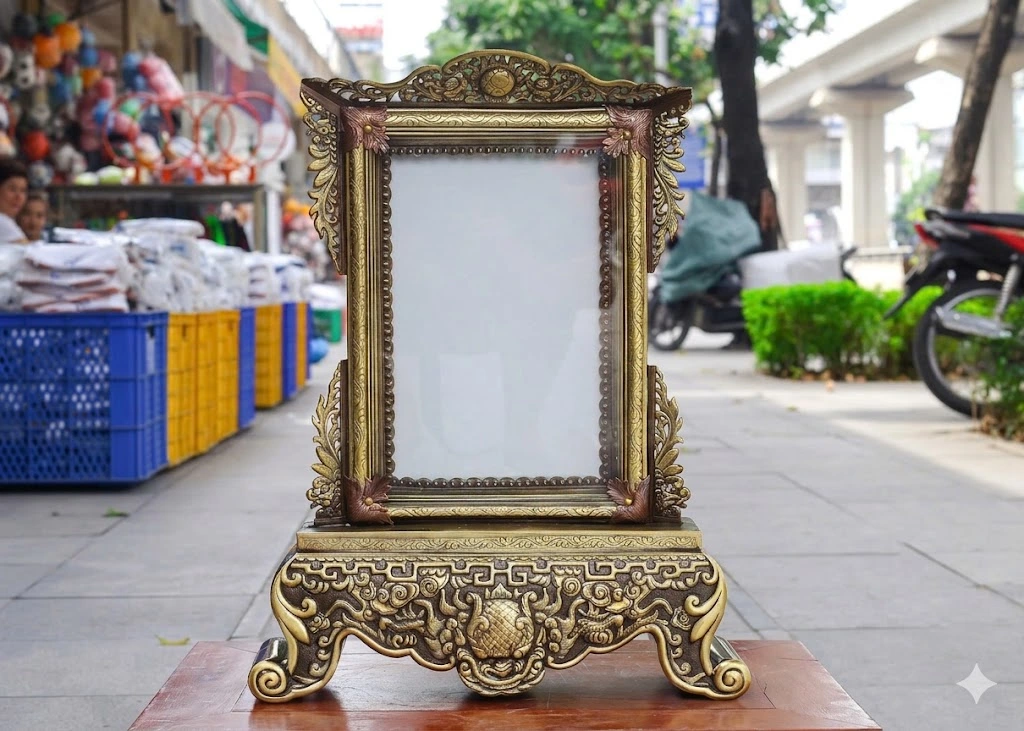 Mua Khung Ảnh Thờ Bằng Đồng Cao Cấp