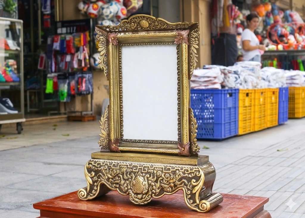 Mua Khung Ảnh Thờ Bằng Đồng Cao Cấp