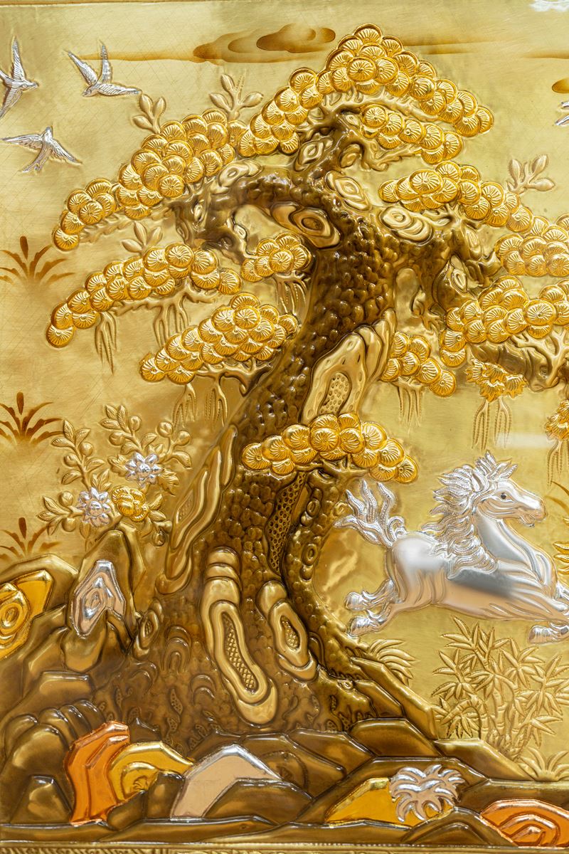 mua tranh đồng mã đáo thành công