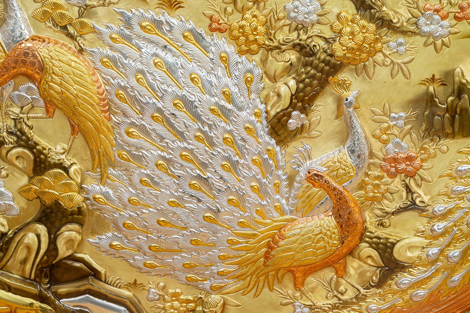 Tranh Đồng  Ngọc Đường Phú Quý