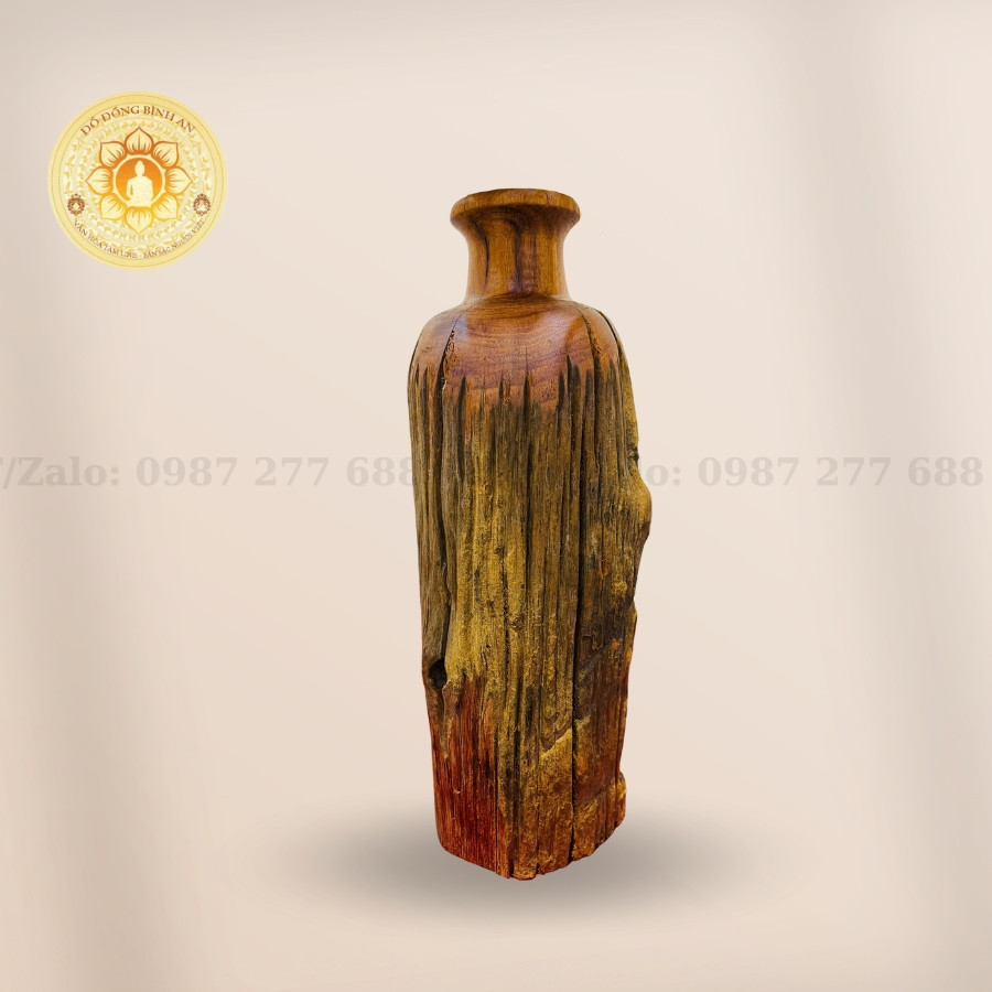 Bình Lan Thân Gỗ 3 Cành Mạ Vàng