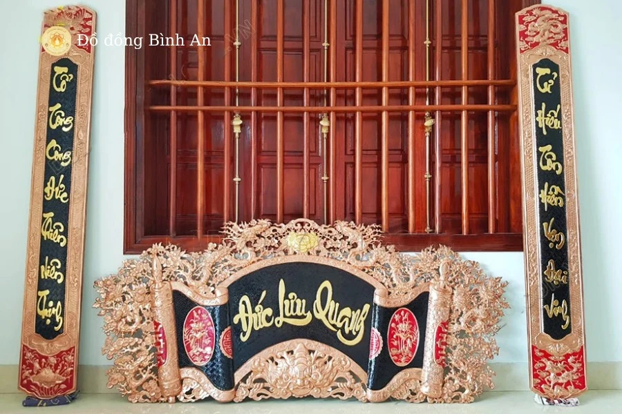 Mẫu Hoành Phi Câu Đối Thờ Gia Tiên Đẹp - Chọn Lựa Hoàn Hảo Cho Không Gian Thờ Cúng