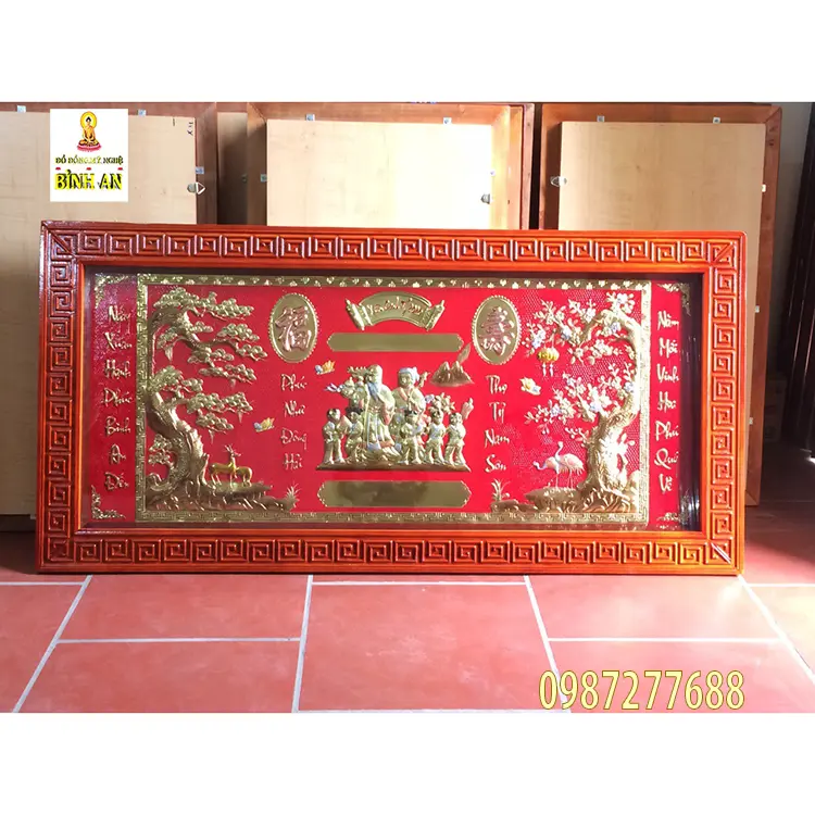 Tranh Mừng Thọ Bằng Đồng: Món Quà Ý Nghĩa Cho Ông Bà