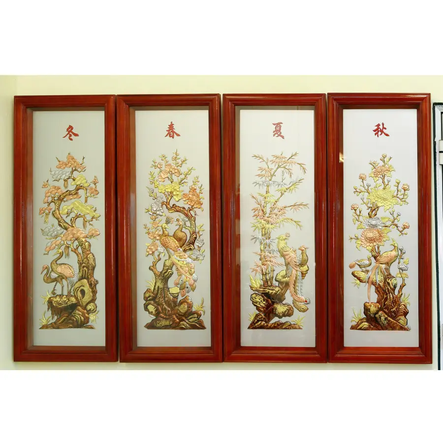 Tranh Tứ Quý 4 Mùa