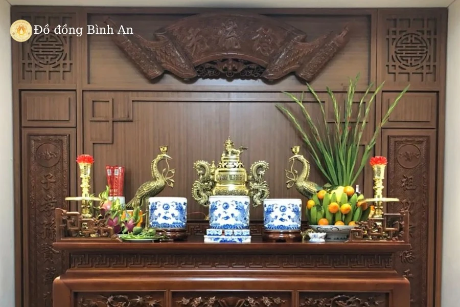 Bộ Ngũ Sự Đỉnh Đồng Làng Nghề Đại Bái - Ý Nghĩa & Cách Chùi Sáng Bóng